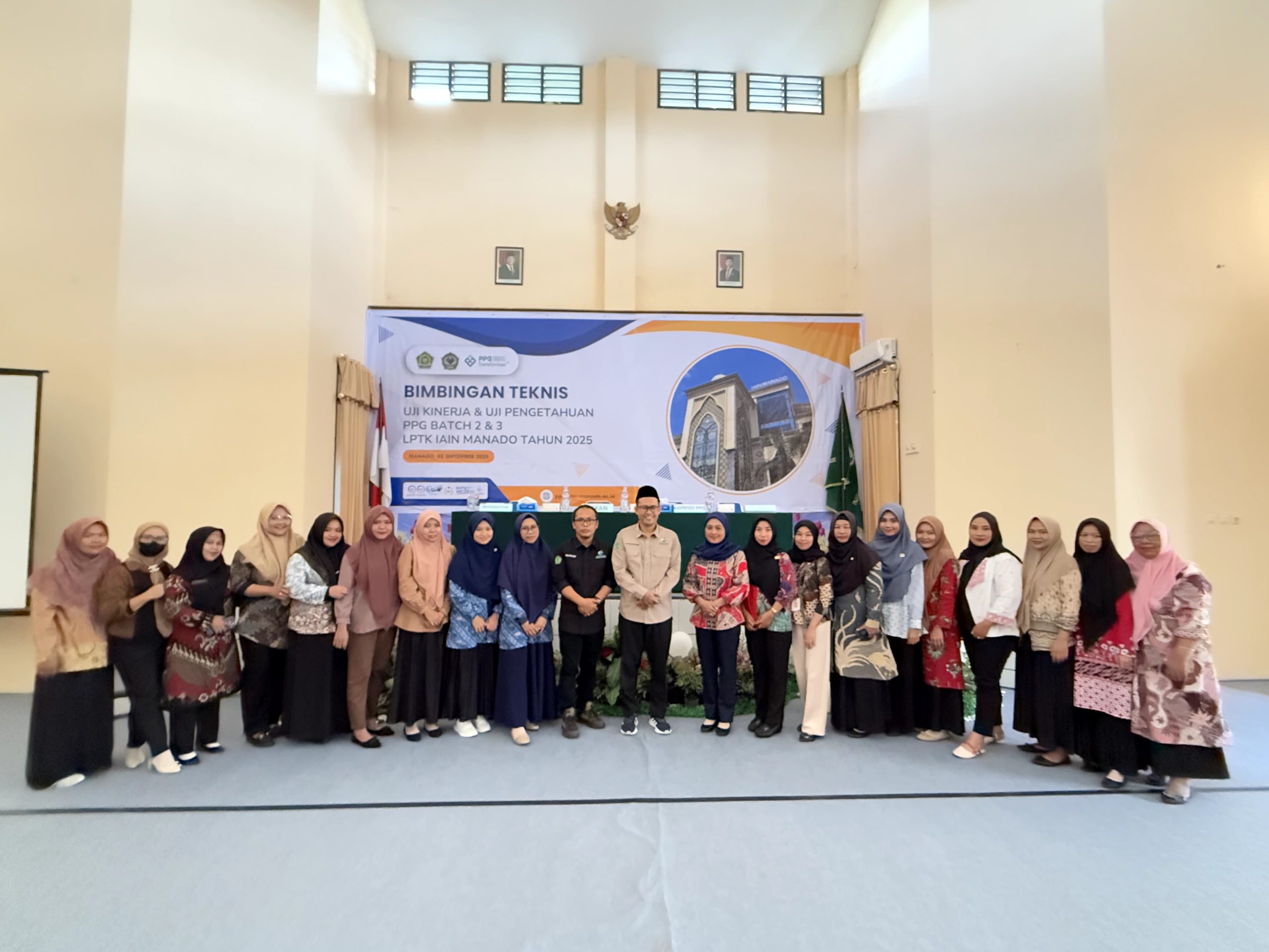 Bimtek UKIN dan UP PPG 2025: IAIN Manado Dorong Peserta Mantap Secara Fisik dan Mental