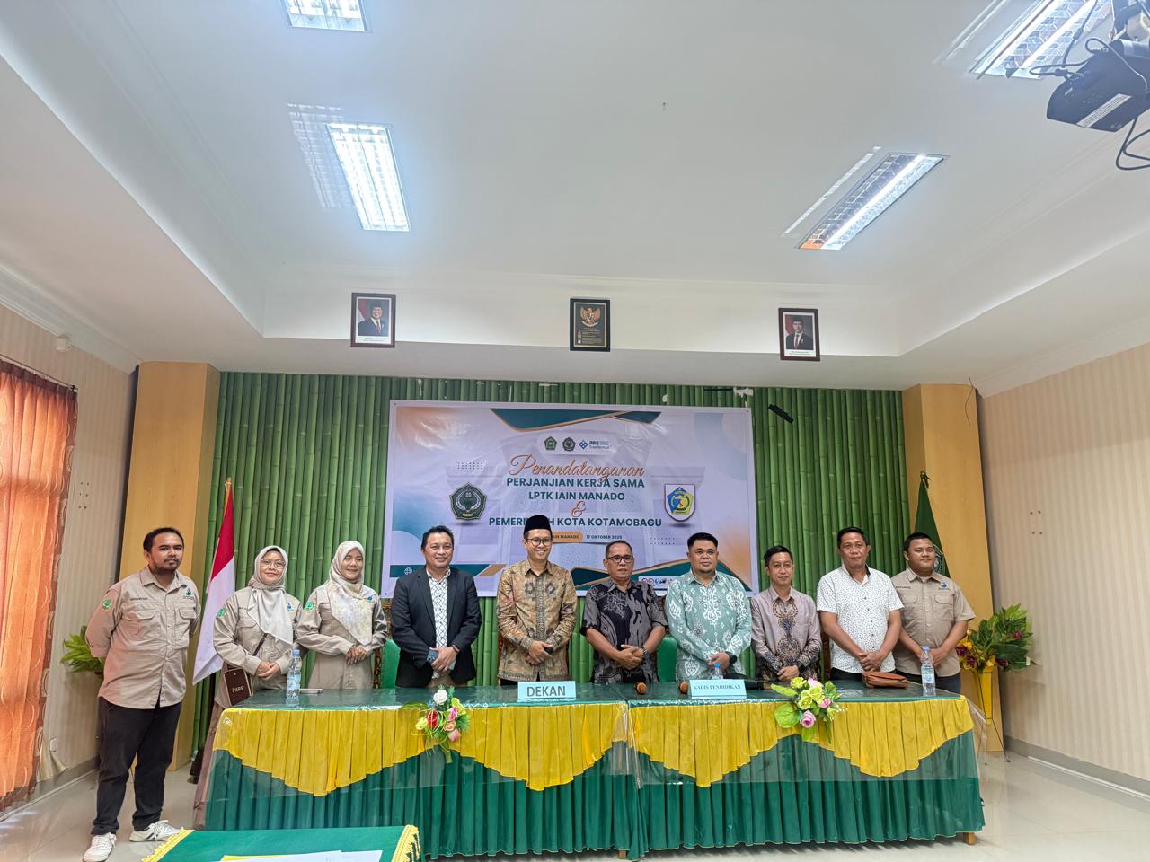 LPTK IAIN Manado dan Pemkot Kotamobagu Teken PkS Pembiayaan PPG Daljab Batch 2 Guru PAI