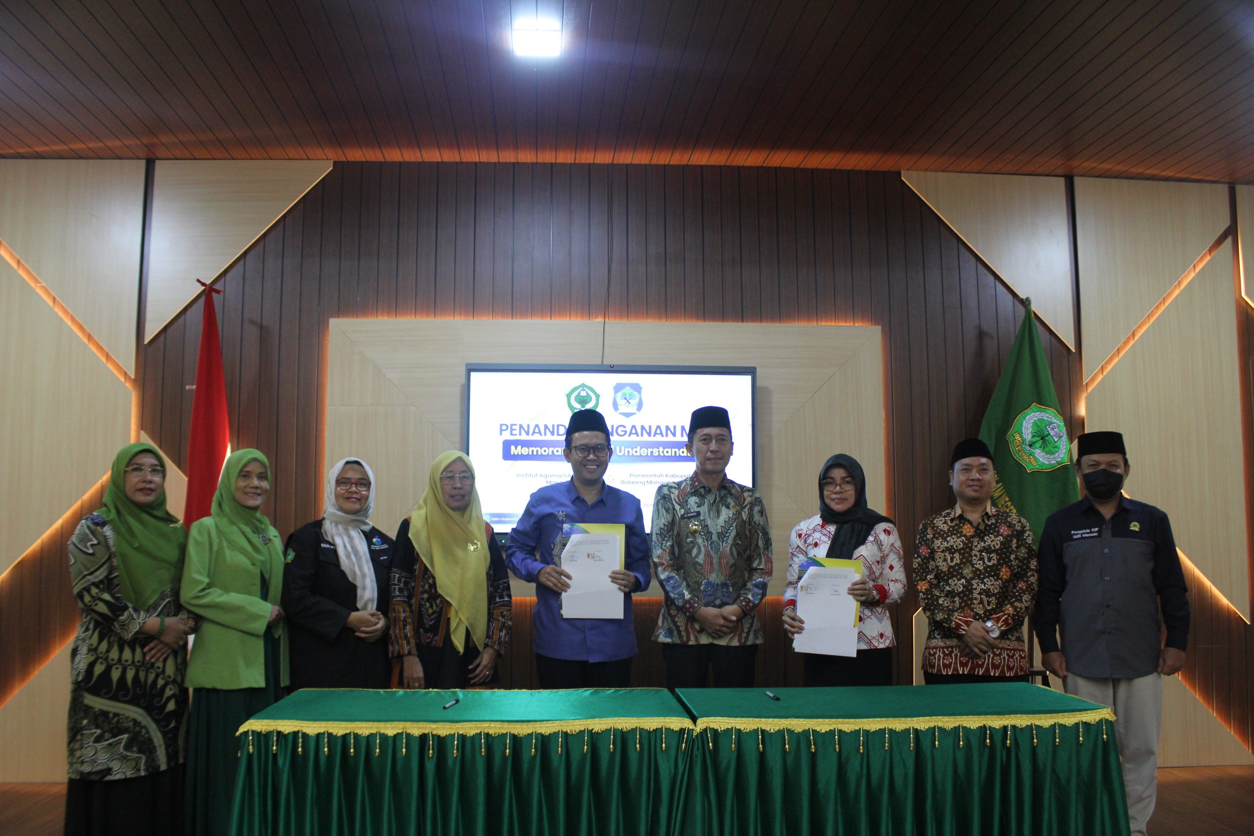 LPTK IAIN Manado dan Dinas Pendidikan Bolsel Teken PkS Pembiayaan Guru PPG