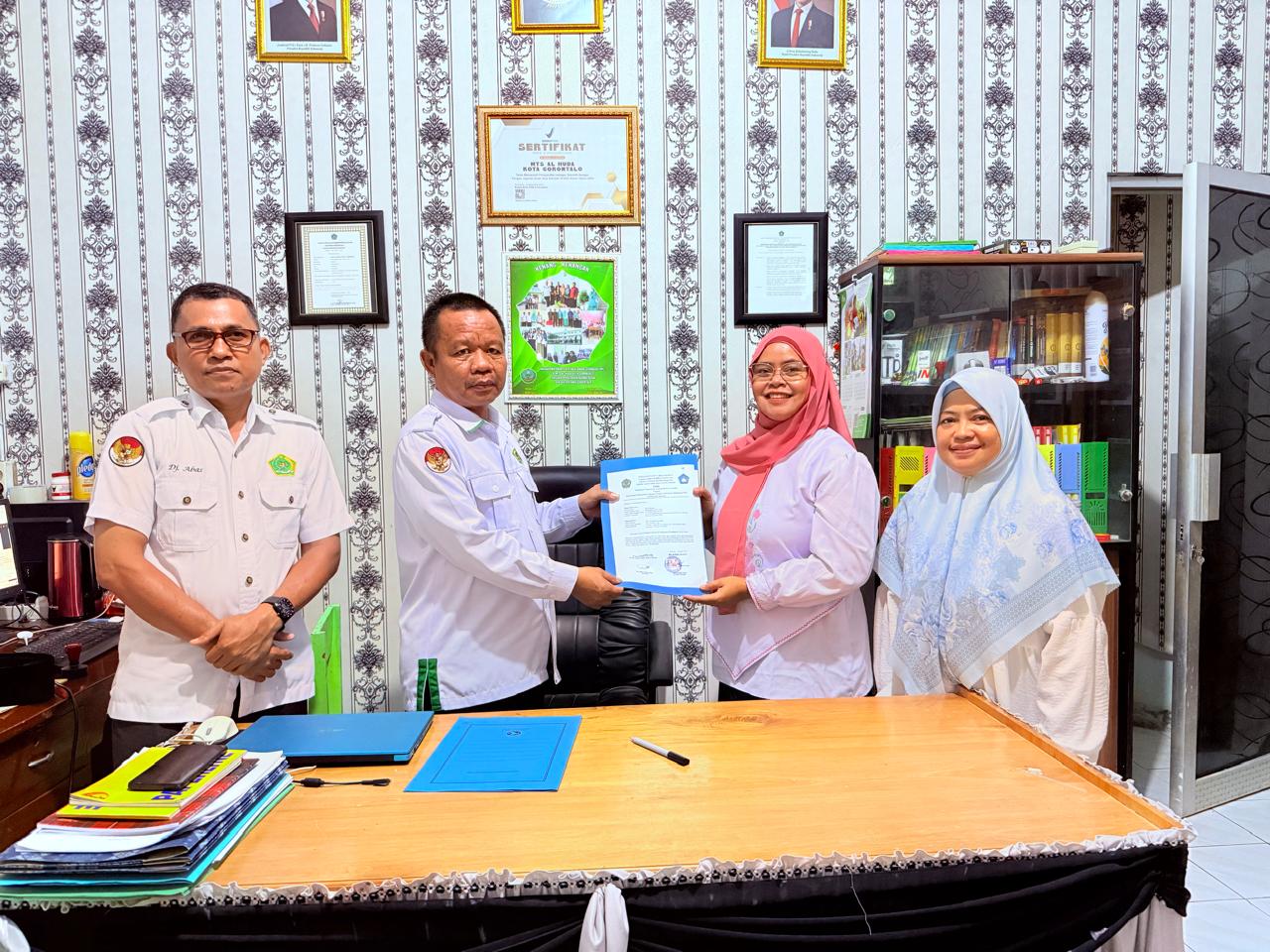 Sinergi Pendidikan: PPG IAIN Manado Jalin Kerja Sama dengan MTs, MI, dan TK Al-Huda Gorontalo