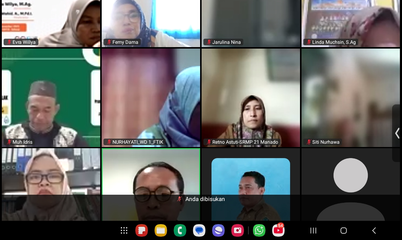 PPG IAIN Manado Samakan Persepsi Penilaian UKIN Batch 4, Pastikan Objektivitas dan Kualitas Lulusan Manado