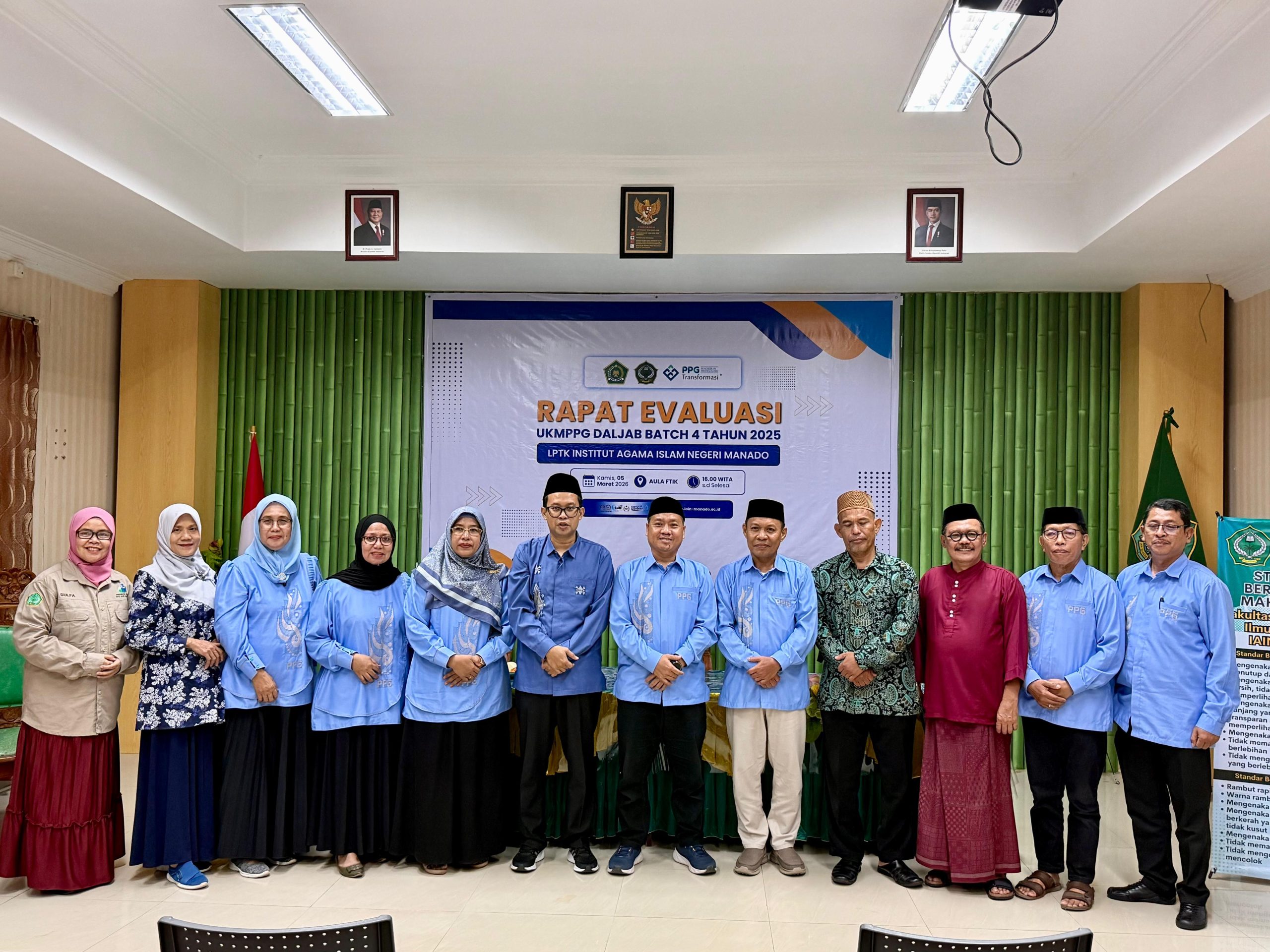 Evaluasi UKMPPG Daljab Batch 4, LPTK IAIN Manado Optimis Kelulusan Capai 100 Persen